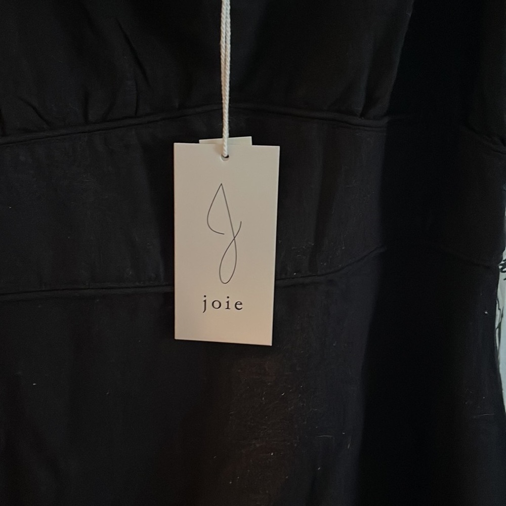 Joie summer linen dress with silk scarf. New with tags! - Picture 3 of 8